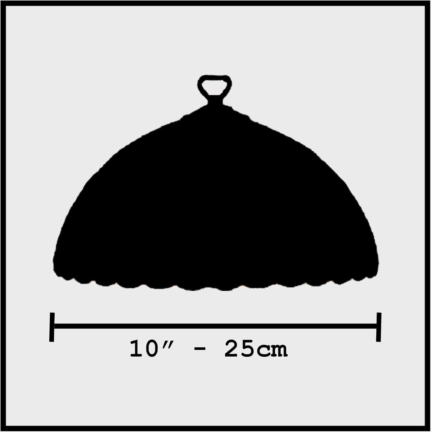10 inch Tiffany Lamp Shades Antique Style Handcrafted Stained Glass Shades | 3-in-1 Multi-Purpose Shade for Table Lamps, Ceiling Lamps, Pendant Lamps (1009)