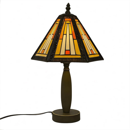 Tiffany Table Lamp Handcrafted Stained Glass Lamp Shades Stunning Quality Antique Design Base Desk Lamp for Living Room Bedroom Bedside Lamps Coffee Table (TFTL-1051)