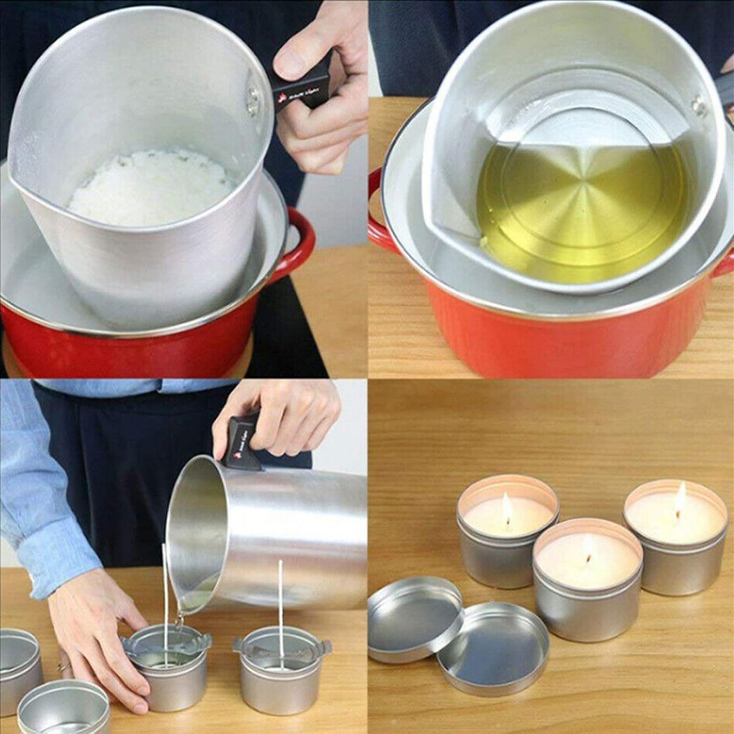 5KG Pure Soy Wax for Candle Making - Premium Candle Wax for DIY Projects - Natural and Eco-Friendly SOYA Wax for Arts and Crafts