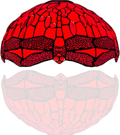 Tiffany Style Lamp 16 inch Handcrafted Lampshade Antique Design Lamps for Living Room Decor Home Decor Shade ONLY (Accessories NOT Included) (1606)