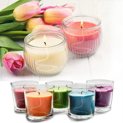 40 Pcs Candle Wicks for Making Candles – 5cm long Pre-Waxed Wicks with self Centering Holder for DIY Candles Craft Tools Candle Making Kit - Longer Burning Time with Low Smoke