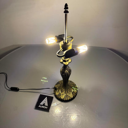 Tiffany Table Lamp 16 inch Handcrafted Lamp Shade Antique Dragonfly Design Table Lamps for Living Room Decor Home Decor Hallway Gallery