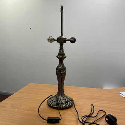 Tiffany Style Table Lamp Handcrafted 16 inch Stained Glass Lamp Shades Antique Design Stunning Quality Desk Lamp for Living Room Bedroom Bedside Lamps Coffee Table (TFTL-1607)