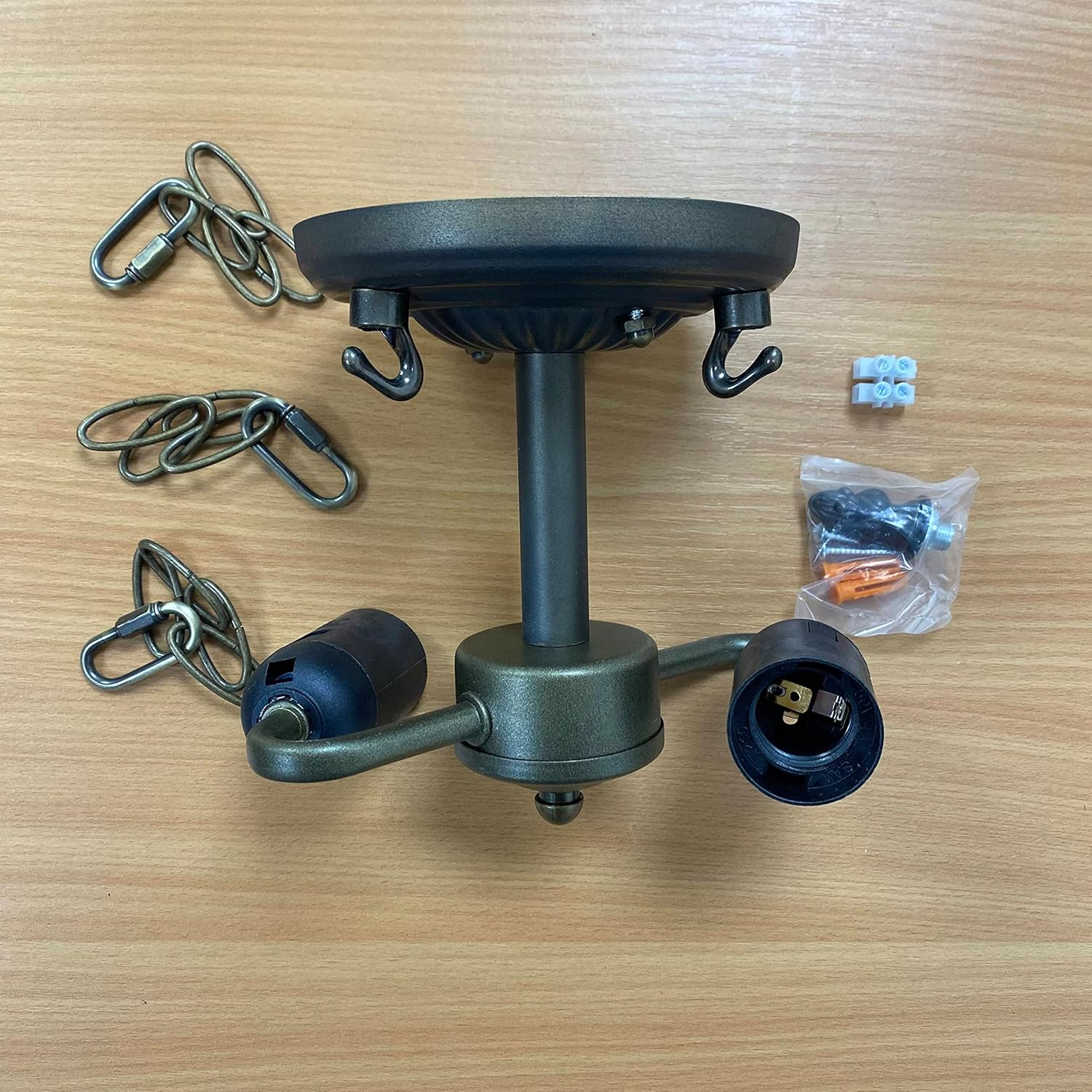 16 inch Pendant/Ceiling Light Fitting with E27 Lamp Holder for Living Room Bedroom Lounge Hallway (Ceiling Fiiting)
