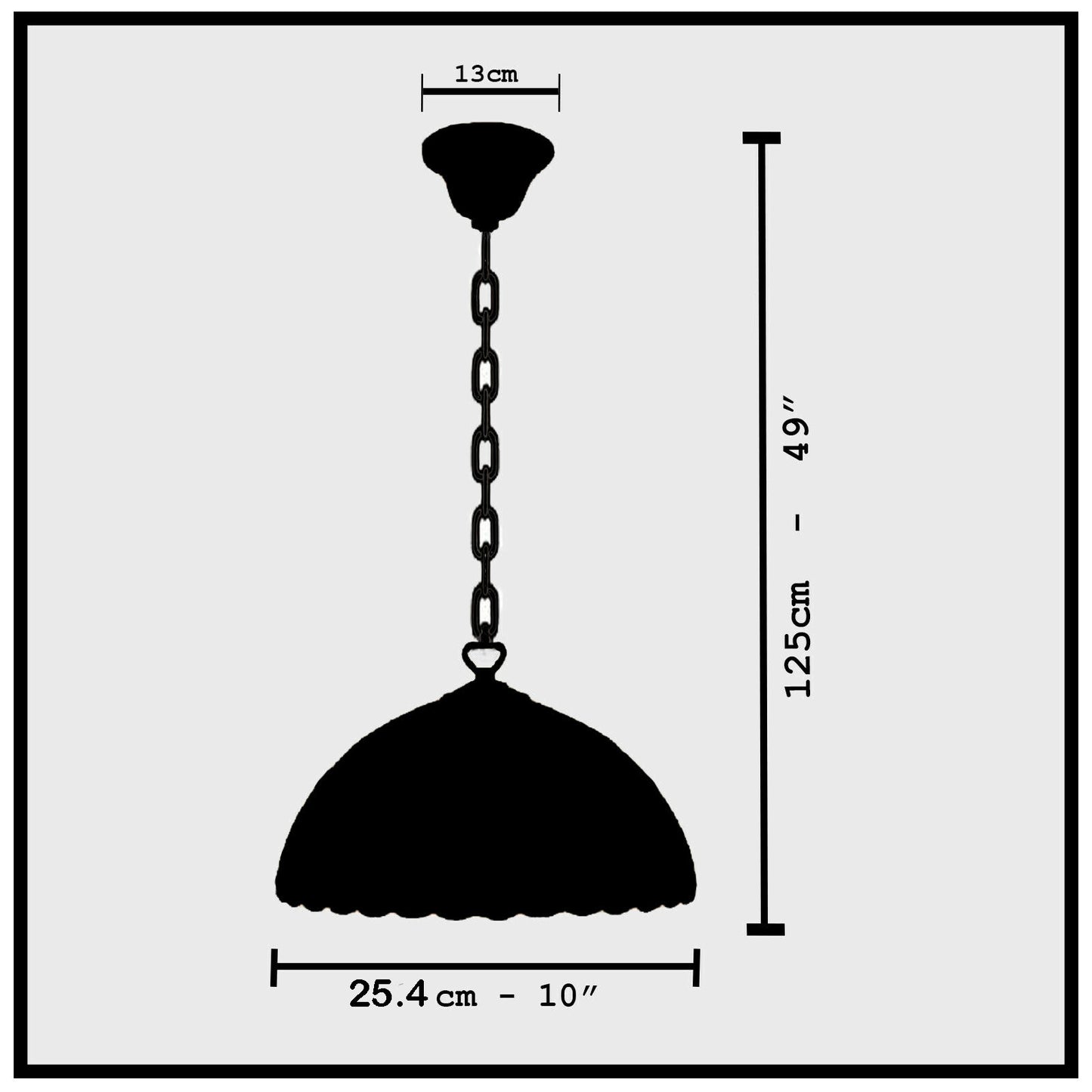 Auroh Tiffany Pendant Light 10 Inch – P-1051 Cream & Amber Sunset Mission-Style Geometric Handcrafted Stained Glass, Hallway or Bedroom, UK