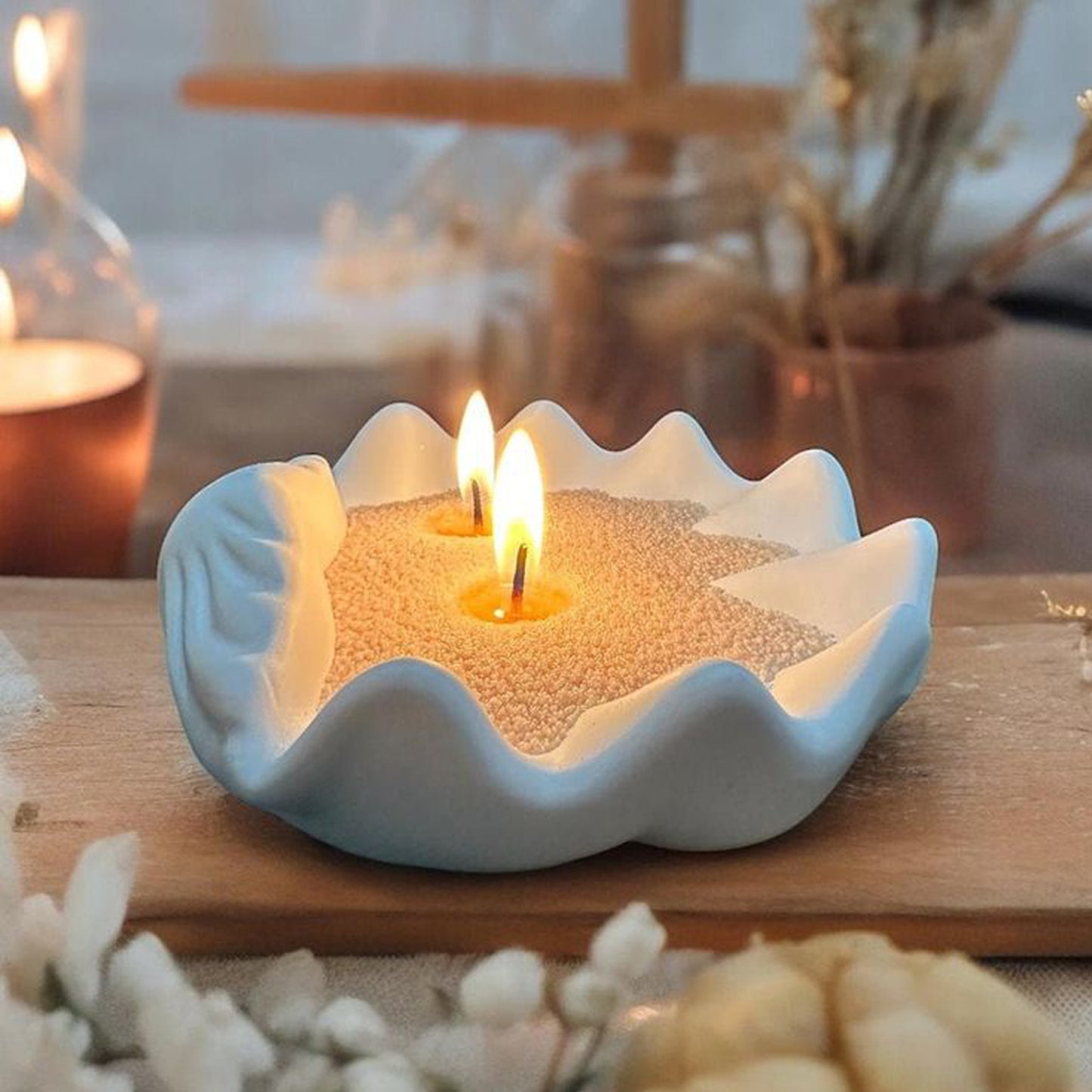 Auroh Sand Wax Granules 500G - 2KG Pearled Candle Wax Powder Refill, Ideal Candle Sand for Decorative Jars, Gifts, and Easy Candle Making