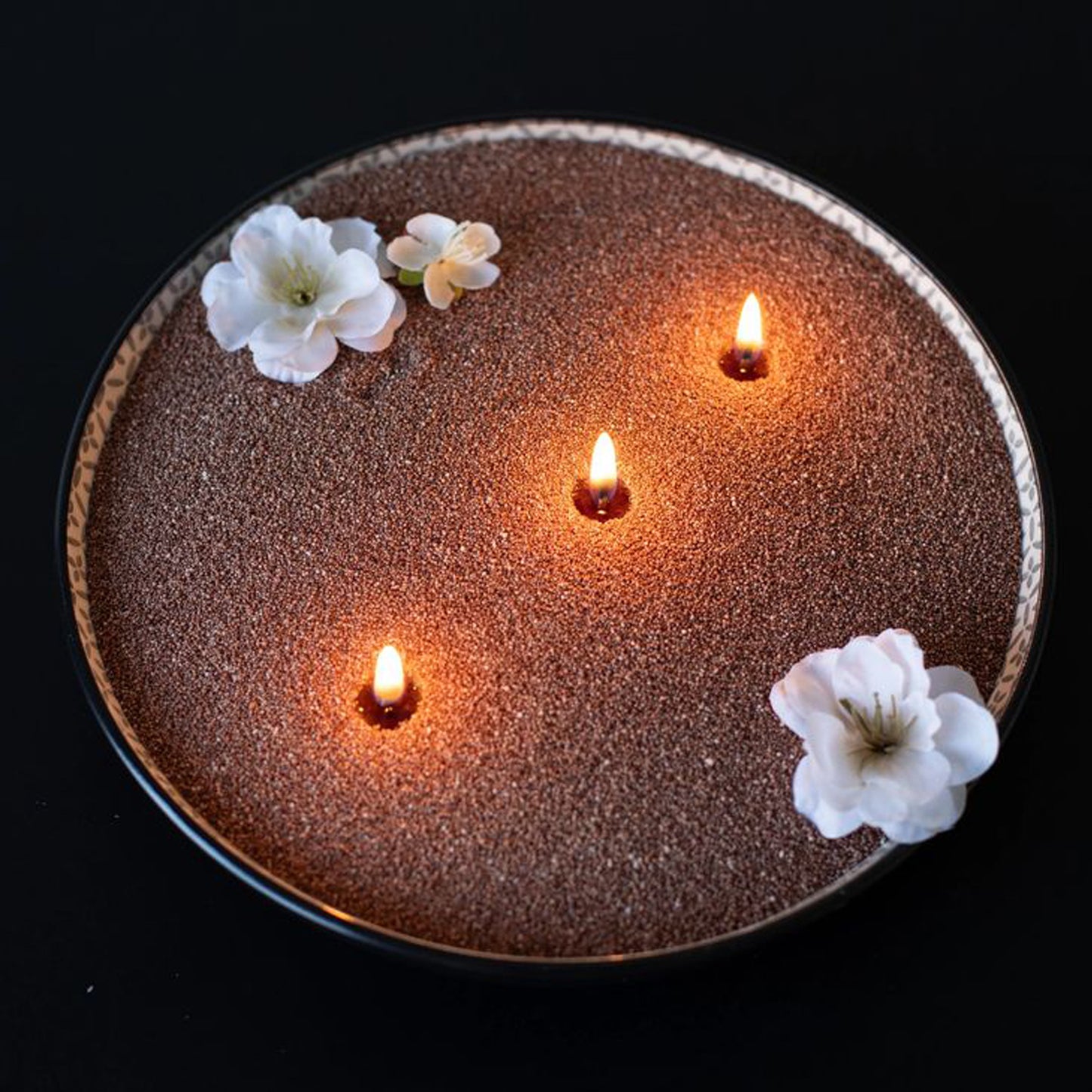 Auroh Sand Wax Granules for Candle Making – 500G to 2KG, No-Melt Pearled Wax, Decorative Jars & Layered Candles, UK